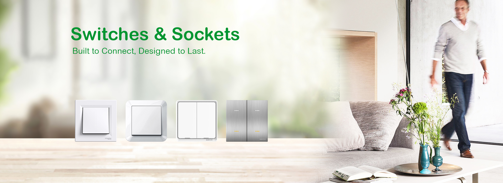 Various range of Switches and Sockets