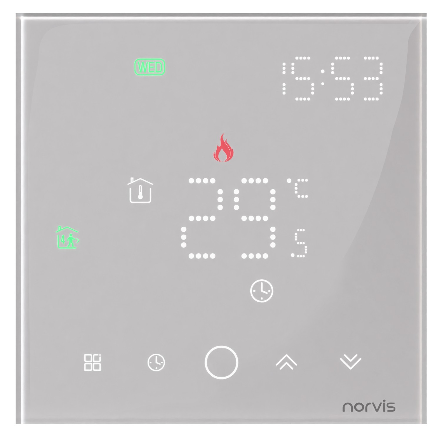 Ciel - ترموستات هوشمند - TSR13 - گرمایش از کف (با آب) - Zigbee - سفید