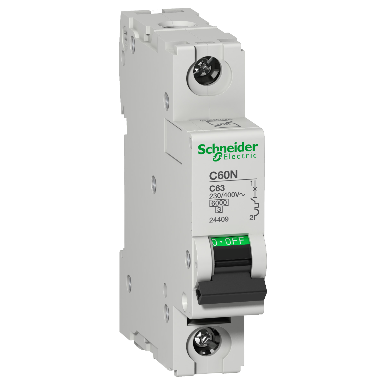 Multi9 - C60N - MCB - 1P - 63A - C Curve