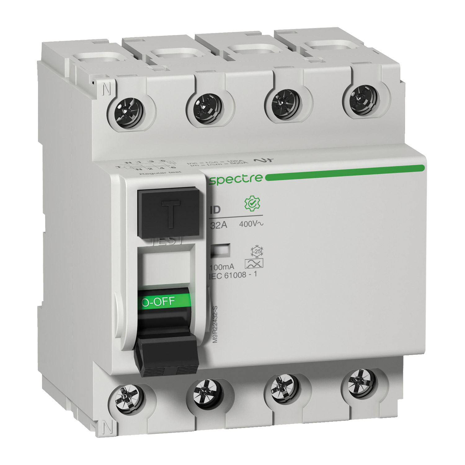 M9 - ID - RCCB - 4P - 32A - A type - 100mA