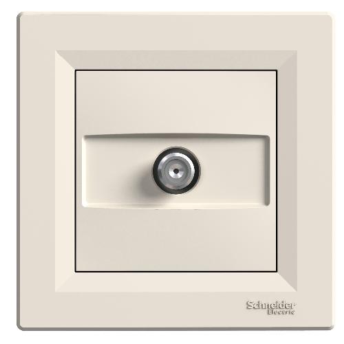 Asfora - آنتن تک فیشه ماهواره - انتهایی - 1dB - کرم