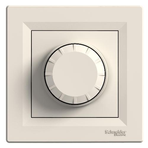 Asfora - دیمر 600 وات فشاری با رویه چرخشی کرم