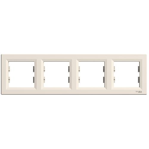 Asfora - کادر چهار خانه افقی - کرم