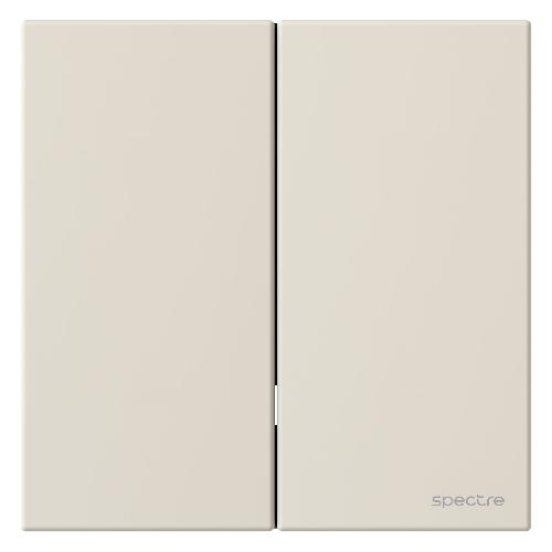 Avent - کلید تبدیل دو پل - 10Ax - سفید