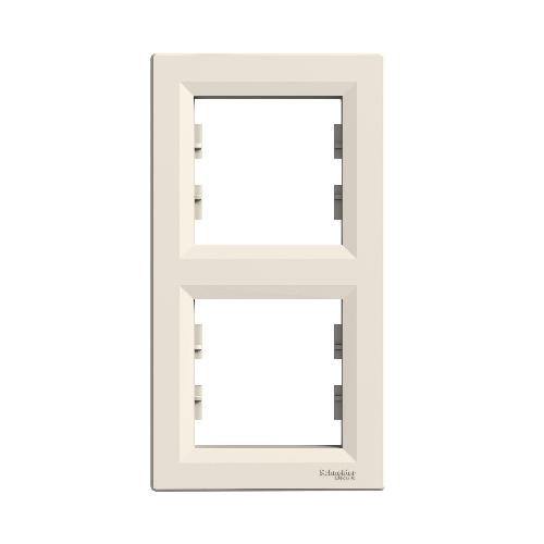 Asfora - کادر دو خانه عمودی - کرم