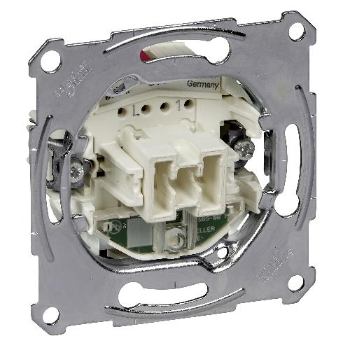 Merten - کلید یک پل - 10AX - 250 V AC - توکار - ترمینال بدون پیچ