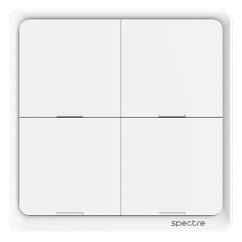 کلید سناریو هوشمند metis - چهار پل - Tuya - Zigbee - سفید