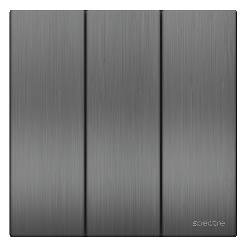 Avent - کلید تبدیل سه پل - 10Ax - خاکستری